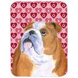 Caroline's Treasures Valentine Hearts English Bulldog Hearts Love & Valentine's Day Cutting Board | 0.15 H x 11.25 W x 15.38 D in | Wayfair