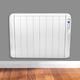 FUTURA 2000W White Eco Panel Heater 24 Hour 7 Day Timer Wall Mounted Lot 20 Low Energy Electric Heater for home Slimline Electric Radiator Efficient Convector Heater Digital thermostat
