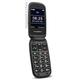 swisstone BBM 625 GSM-Mobiltelefon mit großem beleuchteten 6 cm (2,4 Zoll) Farbdisplay und zusätzlichem Außendisplay (Kamera/Bluetooth/Notruftaste/Micro-SD), silber/schwarz