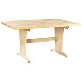 Diversified Woodcrafts 72” x 30” Rectangular Activity Table Wood in Brown | 30 H x 72 W x 30 D in | Wayfair PT-7248M30