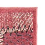 Red Rectangle 3'3" x 5'7" Area Rug - Loon Peak® Guyot Performance Patchwork Rug 39.0 x 0.14 in brown/gray/indigo/pink/Polyester/Viscose/Cotton | Wayfair