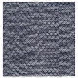 Blue/Navy 72 x 0.5 in Area Rug - George Oliver Bryent Geometric Handmade Tufted Cotton Navy Area Rug Cotton | 72 W x 0.5 D in | Wayfair