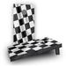 Custom Cornhole Boards Full Size Checkered Flag Cornhole Game Manufactured Wood in Brown | 48 H x 12 W x 4 D in | Wayfair CCB175-C-RH