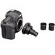 AmScope CA-CAN-NIK-SLR Canon and Nikon SLR/DSLR Camera Adapter for Microscopes