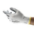 Ansell HyFlex 11-800 Professional Work Gloves, Abrasion Resistant Nitrile Coating with Firm Grip, Multipurpose Protection Gloves, Mechanical and Industrial Safety, White, Size S (12 Pairs)