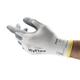 Ansell HyFlex 11-800 Professional Work Gloves, Abrasion Resistant Nitrile Coating with Firm Grip, Multipurpose Protection Gloves, Mechanical and Industrial Safety, White, Size S (12 Pairs)