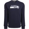 New Era Sweatshirt - NFL Seattle Seahawks navy - XL