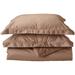 Rosecliff Heights Aniello 600 Thread Count Cotton Blend Sheet Set Cotton in Brown | Twin | Wayfair SEHO3045 27438284