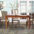 Lark Manor™ Chaffin Solid Wood Dining Table Wood in White/Brown | 30 H x 60 W x 36 D in | Wayfair 10C1880F18E740389CA1B3E7139DF2A7