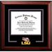 Campus Images NCAA LSU Tigers Spirit Diploma Picture Frame Wood in Brown | 18.75 H x 16.25 W x 1.5 D in | Wayfair LA999SD-1185