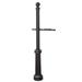 Special Lite Products 62" H In-Ground Decorative Post Aluminum in Black | 62 H x 8 W x 8 D in | Wayfair SPK-592-BLK