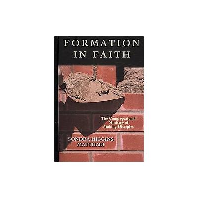 Formation in Faith by Sondra Higgins Matthaei (Paperback - Abingdon Pr)