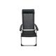 Crusader Lollie Pop Folding Reclining Caravan Camping Chair 6 Position Black V780/B