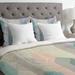 Deny Designs Emanuela Carratoni Raw Gem Duvet Cover Microfiber in Gray | Queen | Wayfair 60635-dwtqun