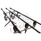 Carp Fishing Set Up 3 Matching 12 FT 2.75 TC 2 Piece Rods & Baitrunner Reels Pre Loaded Line