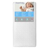 Dream On Me 2-Stage Waterproof Standard Crib Mattress, Steel | 6 H x 27.5 W x 52.5 D in | Wayfair 157-260