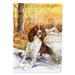 Springer Spaniel by Don Squires House Flag