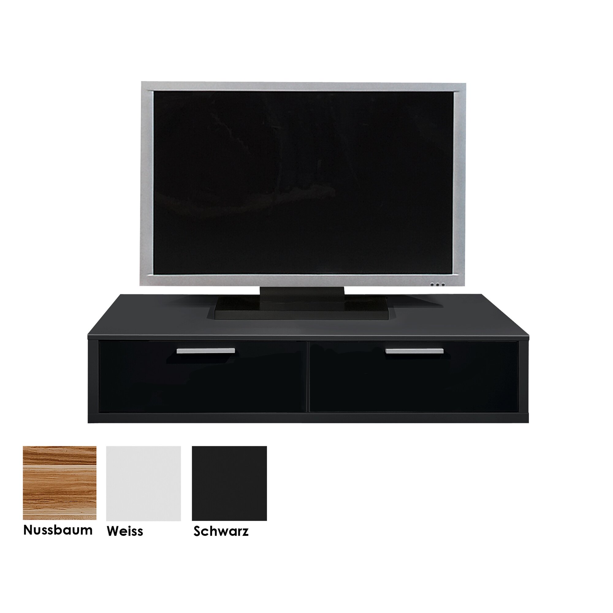 ArteM »game« TV-Element Hochglanz Nussbaum