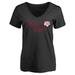 Women's Black Morehouse Maroon Tigers Dora T-Shirt