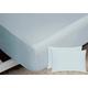 Belledorm Blue Fitted Sheet + Housewife Pillowcase Bundle Set, 200 Thread Count Percale, Mattress Depth 28cm (King Size, Duck Egg)