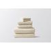 Coyuchi Cloud Loom 6 Piece Towel Set Terry Cloth/100% Cotton in White/Brown | 27 W in | Wayfair 1019325