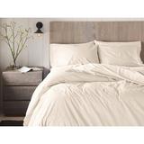 Coyuchi Percale Organic Reversible Modern & Contemporary Duvet Cover Cotton Percale in White | Full/Queen | Wayfair 1020255