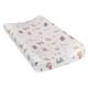 Trend Lab Crayon Jungle Deluxe Flannel Changing Pad Cover, White 10x9x3 Inch (Pack of 1)