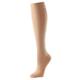 Actilymph Class 1 Petite Below Knee Closed Toe Compression Stockings, Large, Sand