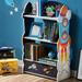 Fantasy Fields by Teamson Kids Outer Space 40.13" Bookshelf Wood in Blue/Brown/Gray | 40.13 H x 24.5 W x 11.5 D in | Wayfair TD-12220A