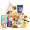 The British Hamper Company Luxury Food Hampers Gift Baskets – Gourmet Gifts Box For Him, Her, Mum, Dad Her, Women, Couple, Mother - Biscuits, Chocolate Sweets, Birthday, Thank You Basket