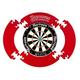 Harrows 4 Piece Dartboard Surround Protector - The Ultimate Wall Protection for Darts at Home (Red)