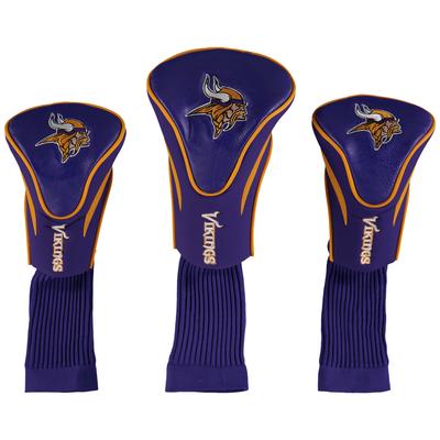 Minnesota Vikings 3-Pack Contour Golf Club Head Covers