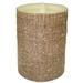 Liown 17958 - 3.5" X 5" Moving Flame Burlap Candle