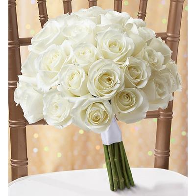 1-800-Flowers Flower Delivery White Rose Bouquet Large | Happiness Delivered To Their Door