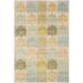 Brown;beige;gray Rectangle 2'6" x 4'3" Area Rug - Martha Stewart Rugs Floral Hand-Knotted Wool/Silk Brown/Gray/Beige Area Rug 30.0 x 0.3 in blue/brown/green/orange/white/yellowSilk/Wool | Wayfair