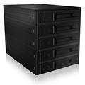 ICY BOX Backplane Removable Chassis for HDD, 5x 3.5" in 3x 5.25" rack, SATA III, Fan, IB-565SSK