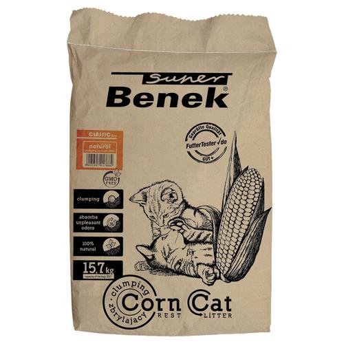 25l Super Benek Corn Cat Natural Katzenstreu