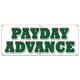72 PAYDAY ADVANCE BANNER SIGN quick ez easy credit loans fast money title loan