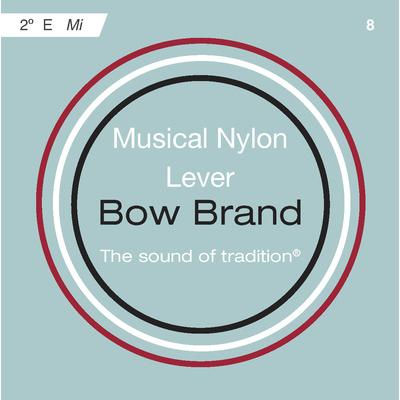 Bow Brand Lever 2nd E Nylon String No.8