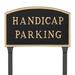 Montague Metal Products Inc. Handicap Parking Statement Address Garden Sign Metal | 10 H x 15 W x 0.25 D in | Wayfair SP-15S-LS-BG