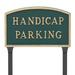 Montague Metal Products Inc. Handicap Parking Statement Address Garden Sign Metal | 10 H x 15 W x 0.25 D in | Wayfair SP-15S-LS-HGG