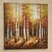 Burst of Autumn Canvas Wall Art Multi Warm , Multi Warm