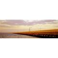 Panoramic Images Gandy Bridge Tampa Bay Tampa FL Poster Print by Panoramic Images - 36 x 12