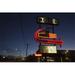 Panoramic Images PPI124661 Low angle view of a motel sign Route 66 Kingman Mohave County Arizona USA Poster Print by Panoramic Images - 24 x 16