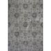 Gray 26 x 0.5 in Indoor Area Rug - Bungalow Rose Trickett Silver Area Rug Viscose, Latex | 26 W x 0.5 D in | Wayfair LARK3158 30545857