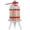 Costway 1.6 Gallon Fruit Wine Press Cider Juice Maker Tool