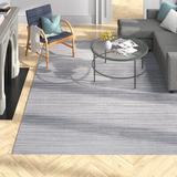 Gray 96 x 0.2 in Area Rug - Latitude Run® Albalat Slate Area Rug Polyester | 96 W x 0.2 D in | Wayfair MCRR7757 30574518