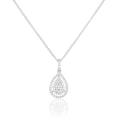 Collier Izia Or Blanc Diamant