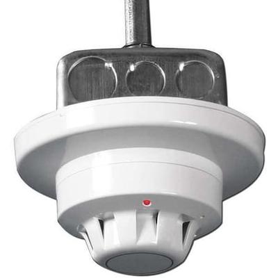 AIR PRODUCTS & CONTROLS HS-100-P Smoke Detector,4" Height,Plastic