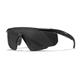 Wiley X │ Saber Advanced | Safety Glasses Men | Shooting Tactical Military Airsoft | Sport Sunglasses | Perfect for Running Biking Outdoor Hiking